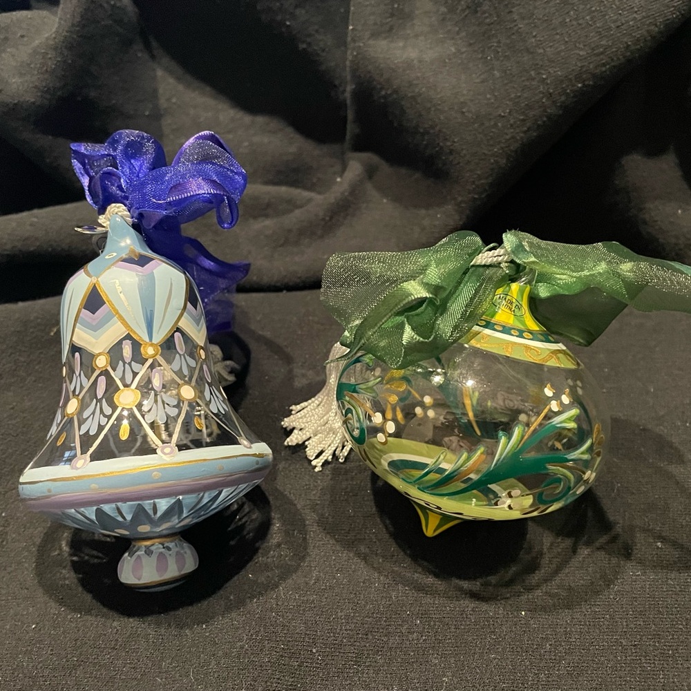 Lenox Hand-Painted Holiday Ornament Set